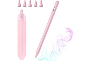 HZD Stylet iPad 10e Génération, Pencil iPad, Stylet Tablette iPad pour 2018-2025, Stylo iPad avec Rejection de la Paume Tactile Haute Précision, Convient pour iPad 6/7/8/9/10/11, Air 3/4/5/M2/M3, Mini 5/6