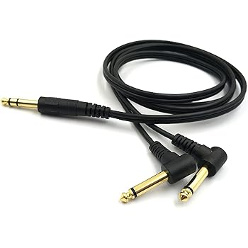 Mini jack stereo da 3,5 mm a 2 spine mono cavo splitter audio - 1 m