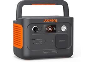 Jackery Centrale Elettrica Portatile Explorer 300 Plus 256Wh con LiFeP04, fino a 300W di potenza, per alimentazione di emergenza/campeggio/caravan/a casa