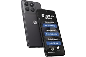 Motorola g37 Power (Pantone Impenetrable, 4GB RAM, 64GB Storage) | MediaTek Dimensity 6400 Octa-Core Processor | 50MP AI Rear Camera | 8MP Front Camera | 6.66-inch HD+ 120Hz Display | 7000mAh Battery