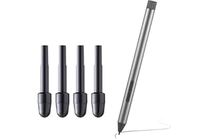 SUEEWE 4 oryginalne końcówki zamienne do Lenovo Digital Pen 2/3, trwalsze, precyzyjne sterowanie, przyjazny ekran, czarny