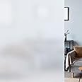 COSMOS STAR™ One Way Mirror Privacy Window Film Daytime Privacy Film,Heat Control Anti UV Reflective Window Tint for Home and Office (20 X 55 inch, Frosted)