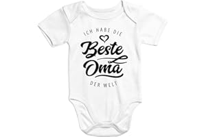 MoonWorks® Kurzarm Baby Body Ich Habe den besten Papa der Welt Spruch Geschenk Bio-Baumwolle