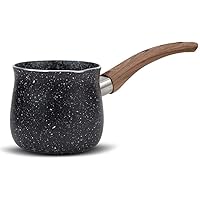 NAVA Schmelztiegel/Türkische Kaffeekanne mit Granitbeschichtung für die Zubereitung von türkischem Kaffee 430 ml