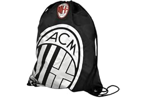 Ac Milan Foil Print Gym Bag - Multi-Colour