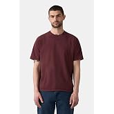 Erkek Par&ccedil;a Boyama Vineyard Wine (Şarap Rengi) Red Tab Vintage T-Shirt