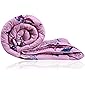 Decoforia Lotus Microfiber Reversible Quilt Blanket AC Comforter, Single, 120 GSM, Pink