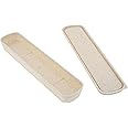 OriGlam 1pcs Portable Flatware Box Travel Tableware Storage Case Box, Utensil Case Flatware Storage for Cutlery Kit, 24 x 6 cm (Beige)