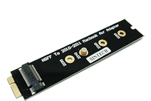 Sintech M.2 NGFF SATA SSD to 18Pin Adapter for Upgrade SSD of 2010-2011 Year Air