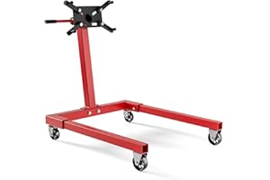 WILTEC Soporte de motor de hasta 570 kg elevador de motores gato de garras