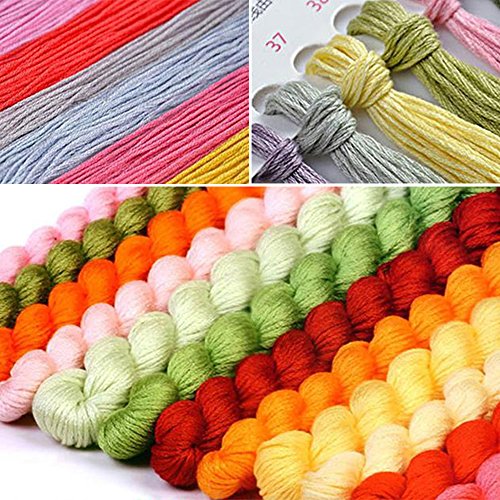 Aohro 85 * 60cm Kreuzstich Stickerei DIY Handarbeit Stickpackung Set Kit Home Decoration – Stil 02 - 6