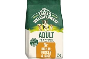 James Wellbeloved Dog Adult Hypoallergenic Dry Food Turkey and Rice 2 kg