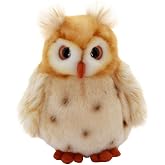 Animals Of The World Baykuş Peluş Oyuncak, 16cm