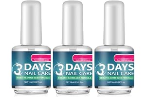 3-dagars nagelvårdsolja med keratin och aminoAcid Formula, keratin 3 dagars nagelvård för reparation av sprickiga och torra n