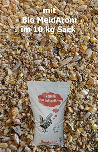 Bio Legehennenfutter gegen Milben mit MilbArom®ÖVO im 10 kg Sack