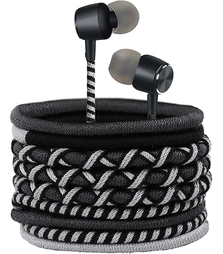 URIZONS Auricolari Cuffie Con Bracciale In-Ear Stereo - Cuffiette Con Filo E Microfono, Massimo Comfort, Audio Cristallino, Bilanciamento Alti E Bassi, Cavo Resistente, Bassi, Controllo Del Volume - Foto 2