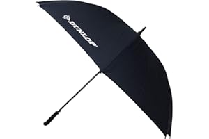 TW24 Dunlop XXL Paar Regenschirm 130cm mit Farbwahl Partnerschirm für 2 Personen Stockschirm Familienschirm Doppelregenschirm (Blau)