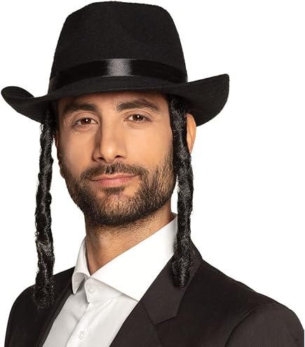 Kippa Juive Noire Brodée – Yarmulke Faite à Main Pour Adulte | Symbole Judaïsme, Cérémonies & Quotidien