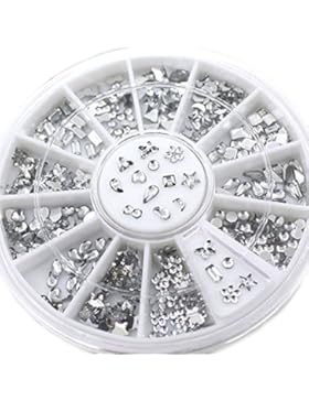 Set Strass Acryl Steine Strassteine Nageldesign Dekoration Nägel Multi Shape