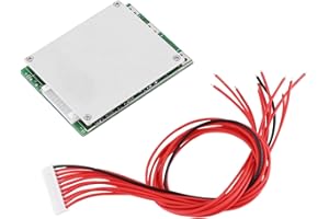 NIMOMO Lithium Battery Protection Board, 36 V 35 A 10 Series Li-ion Battery BMS PCB Board Protection Board with Compensation Function for 10 Cell Li-ion Battery Cell Pack