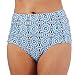 Principles By Ben De Lisi Navy Mosaic Print High Waisted Bikini Bottoms 16
