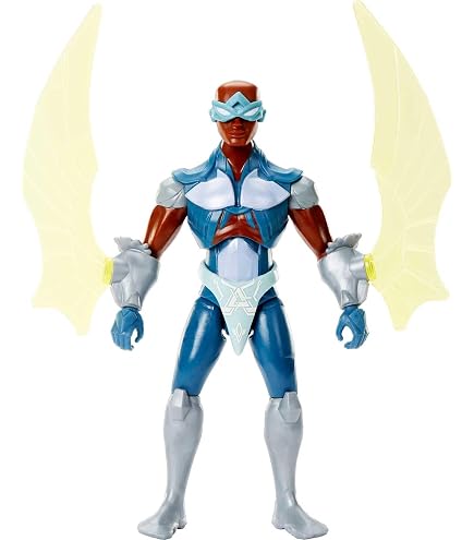 Masters Of The Universe - Statuetta Mer-Man 14 Cm - Serie Savage Eternia - Action Figure He-Man Con Accessori - Regalo Per Bambini E Collezionisti - 3