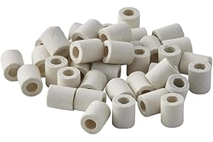 ESOAS Perle CERAMIQUE EM Lot 90x Tubes Pipes Micro Organismes Efficaces Argile Naturelle Kit filtration Eau du Robinet pour 2 Bouteilles Verre, Carafes, Gourdes, Bouilloire, Réserve d'eau Cafetière Japon