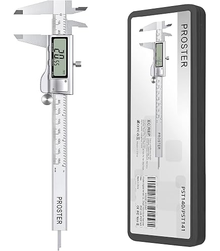 Digitaler Messschieber 0–150 Mm / 0–6 Zoll – Hochpräzise Edelstahl-Schieblehre Mit IP54, LED-Anzeige, Für Haushalt & Industrie