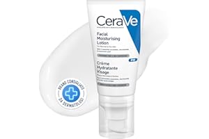 CeraVe Crema Viso Idratante Notte, Per Pelli da Normali a Secche, Pelle Idratata Durante la Notte, Barriera Protettiva Restaurata, Con Ceramidi Essenziali, Acido Ialuronico e Niacinamide, 50 ml