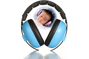 HOUSON Słuchawki chroniące przed hałasem, dla dzieci w wieku 0-36 miesięcy, ochrona słuchu, słuchawki ochronne, dla dorosłych, dzieci, kobiet, o wysokim komforcie noszenia i niskiej wadze