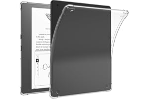 ZhaoCo Miękkie przezroczyste etui z TPU do Kindle Scribe (pierwszy Kindle do czytania i pisania) 10,2 cala, lekkie, pełna ochrona, narożniki powietrza, odporne na wstrząsy, odporna na upadki obudowa