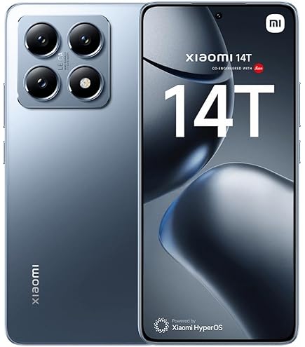 スマートフォン本体 Xiaomi 14T Titan Blue 12GB/256GB Xiaomi 14T 5G Mobile,Titan Blue (12GB RAM+256GB) | MediaTek
