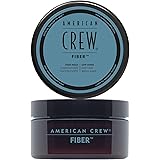 American Crew Fiber, Cera Capelli per Uomo, Formula Fibrosa, Tenuta Alta, Finitura Opaca, Idrata e Protegge (85g)