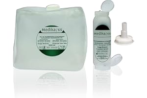 MEDIKA69-GEL A ULTRASON NON STERILE bidon de 5 litres + flacon vide de 250ML (1) + bec verseur