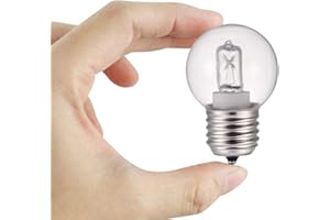 RUNSMOOTH Bombillas para Horno Bombilla Resistente Al Calor De Luz Cálida E27 40W Bombilla para Horno 220-240V Lámpara De Horno Bombilla Resistente Al Calor 500 ° C (Blanc - 1 pieza)