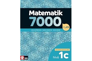 Matematik 7000 fortsättning nivå 1c