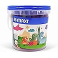Maxi Jumbo Wax Crayons 48 Color Round 90Mm In A Tub