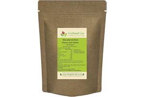 FEELGOOD-SALE 1kg Macadamia Nuts Halves (Non GMO)