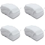 Tepåsar för löst te 400 st. engångstepåsar, högkvalitativt papper, tefilter, filterpapper för stoppning, tom tefilterpåse med