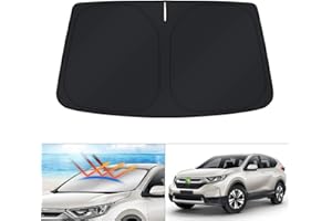KUST Windshield Sun Shade for Honda CR-V 2017 2018 2019 2020 2021 CRV Sunshade Window Sun Visor Protector Foldable Blocks UV Rays Keep Your Car Cooler