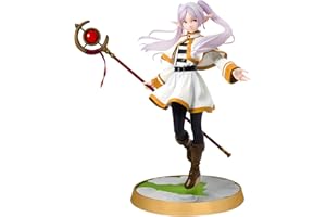 Keyhvao Frieren Figure Frieren: Beyond Journey's End Anime Figure Carino Mago Decorazione Materiale PVC Regalo per Desktop, Fan, Unisex