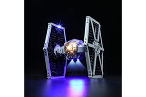 SWDZ LED Lighting Kit for LEGO Star Wars Imperial TIE Fighter, Decoration Lights Set for LEGO 75300 (Not Includ LEGO Model)