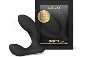 LELO HUGO 2 Prostata Vibrator mit Bluetooth-App und 10 Lusteinstellungen, Analvibrator für Männer, Prostata Stimulation Männe