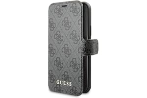 CG MOBILE Guess GUFLBKSN614GG - Funda para iPhone 11, Color Gris
