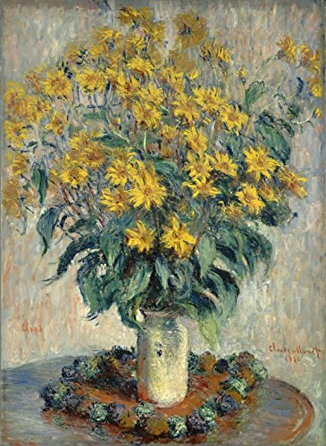 Preisvergleich Produktbild Puzzle 300 Teile - Claude Monet - Jerusalem Artischocke Blumen, 1880