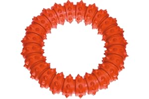 Karlie Boomer Rubber Aqua Ring, Large, Orange