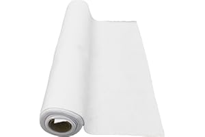 Bright Ideas Felt Roll – White. Sheet Size: 45cm x 2.5m, 1.4mm Soft Polyester Felt Roll. Ideal for Craftwork, Sewing, Patchwork and Arts & Crafts. BI8083.