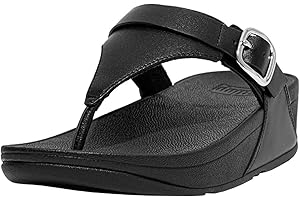 Fitflop Women's Lulu Adjustable Leather Toe-post SandalsSandal