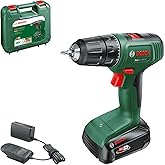 Bosch Home and Garden EasyDrill 18V-40 ak&uuml;l&uuml; vidalama makinesi (ahşap, metal ve plastik &uuml;zerine vidalama veya delme; 18 Volt 
