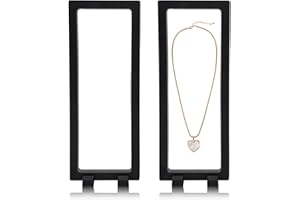 emperoch 3D Floating Display Stand, 2 Pack Floating Frame Display Holder, Floating Display Frame, Suspension Display Frame, Coin Display Stand for Coin, Stamp, Jewelry